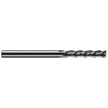 Harvey Tool 1/4 in. dia. x 2.00 in. 2 Carbide Square Downcut End Mill High Finisher for Plastic, 3 Flutes 722616